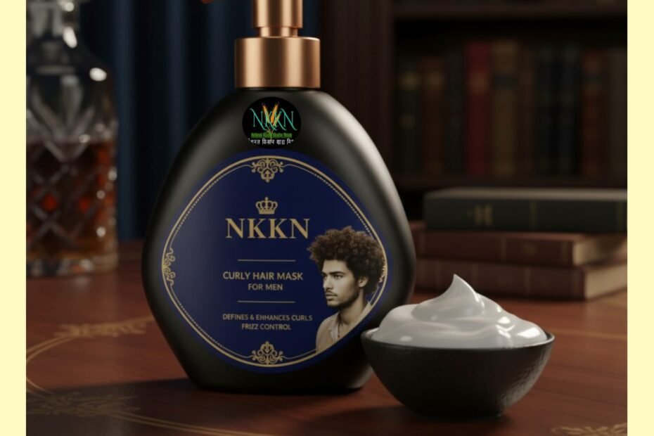 NKKN Curly Hair Mask for Men